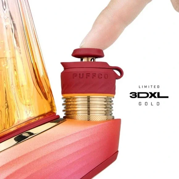 Puffco 3DXL - Electronic Device in Red and Gold - Picture 3 of 4